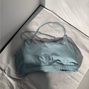 Everyday Cross Over Bralette - Steel Blue